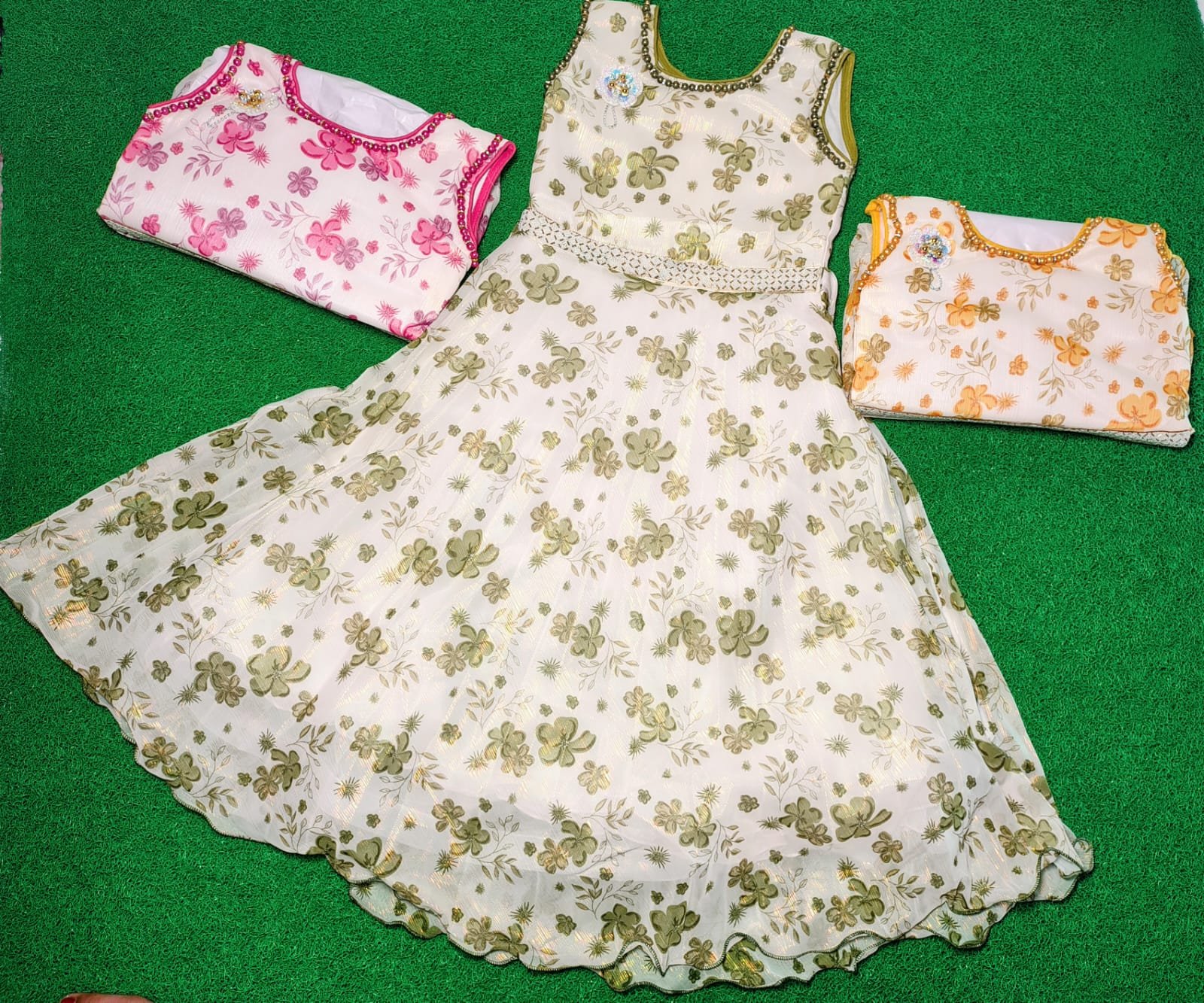 Aashik Party Wear Frock - Image 3