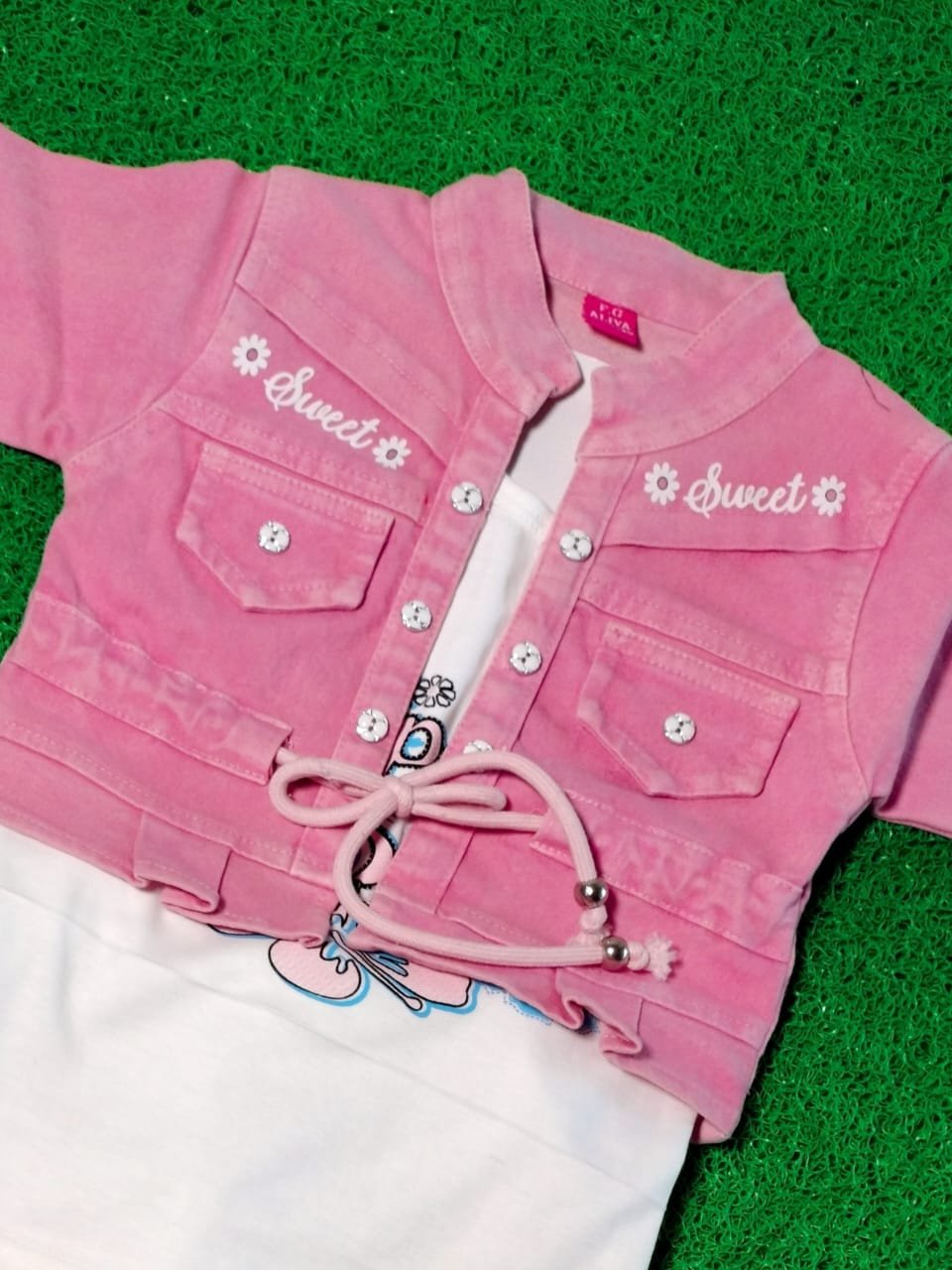 Aliya 3 Pcs Set With Jacket - Image 5