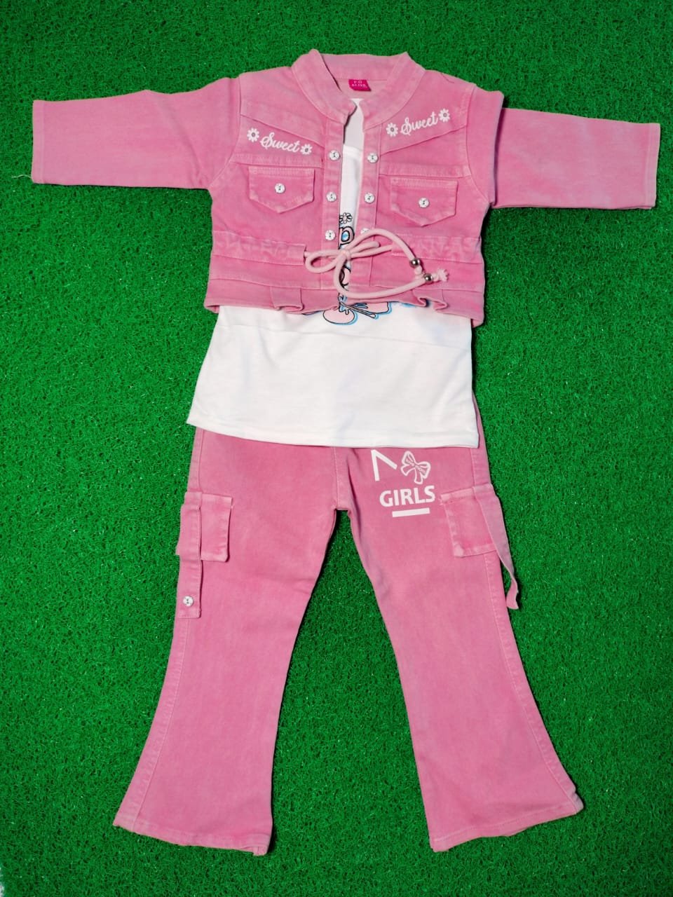 Aliya 3 Pcs Set With Jacket