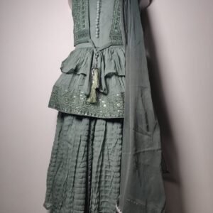 New Style Sharara Suit With Duptta D01